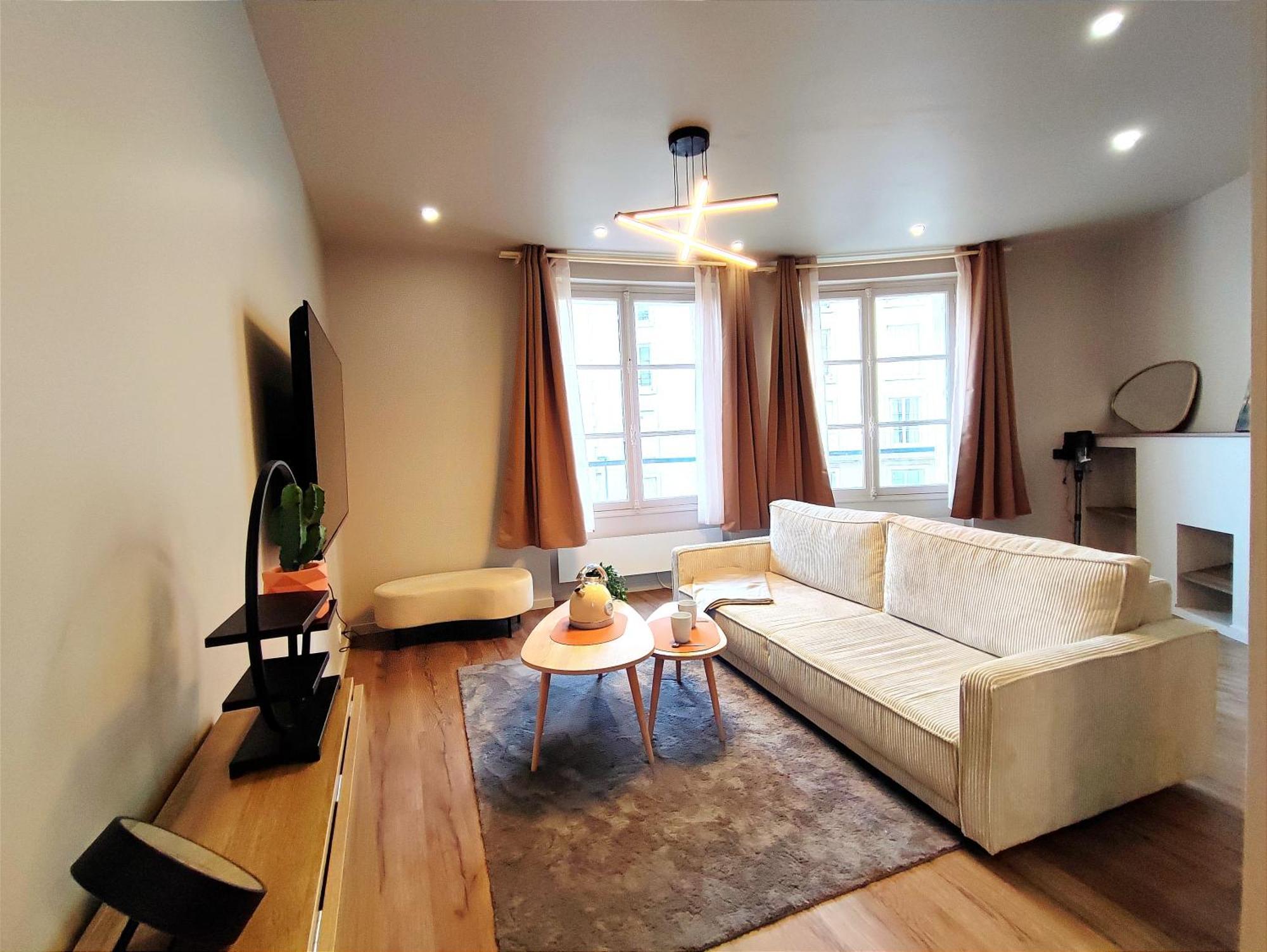Le Cocon Design - Gare / Centre De Apartamento Caen